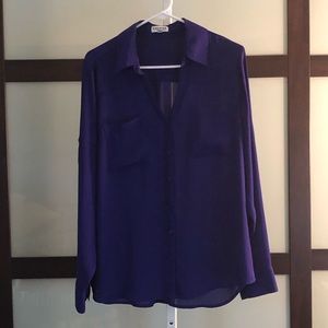 Express Portofino shirt purple